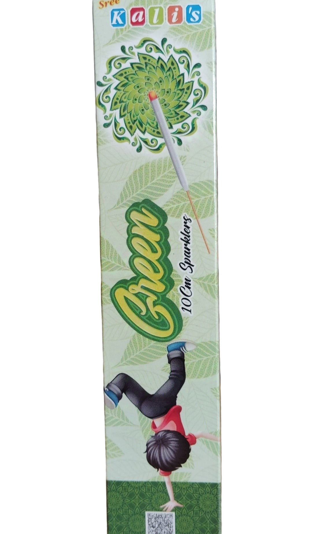 7G) 10Cm Green Sparkler