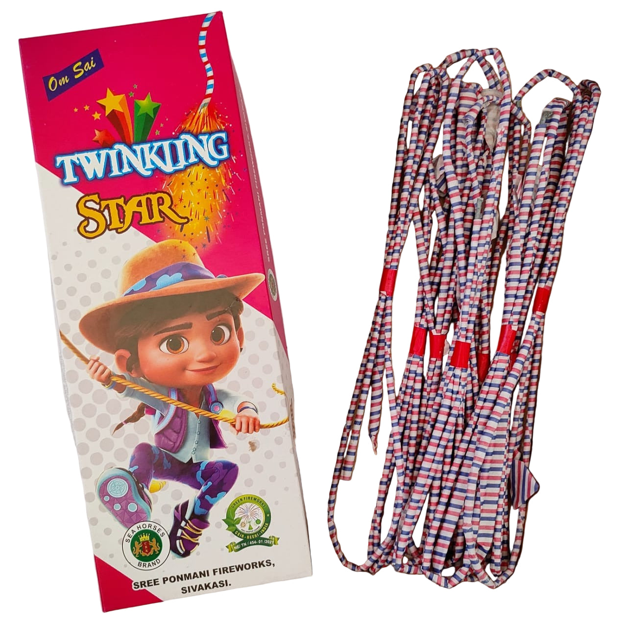 3D) 4" Twinkling Star