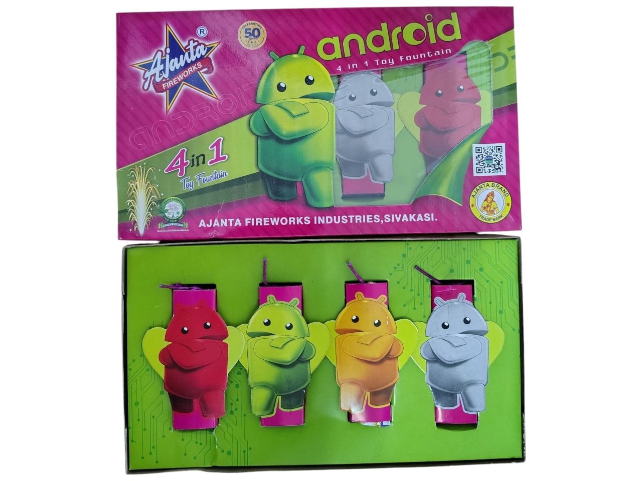 5M) Android (4 Pcs) ajanta brand