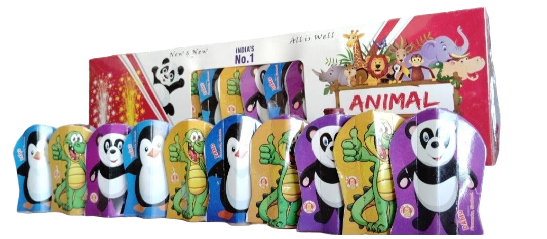 5G) Animal Shower (10 Pcs)