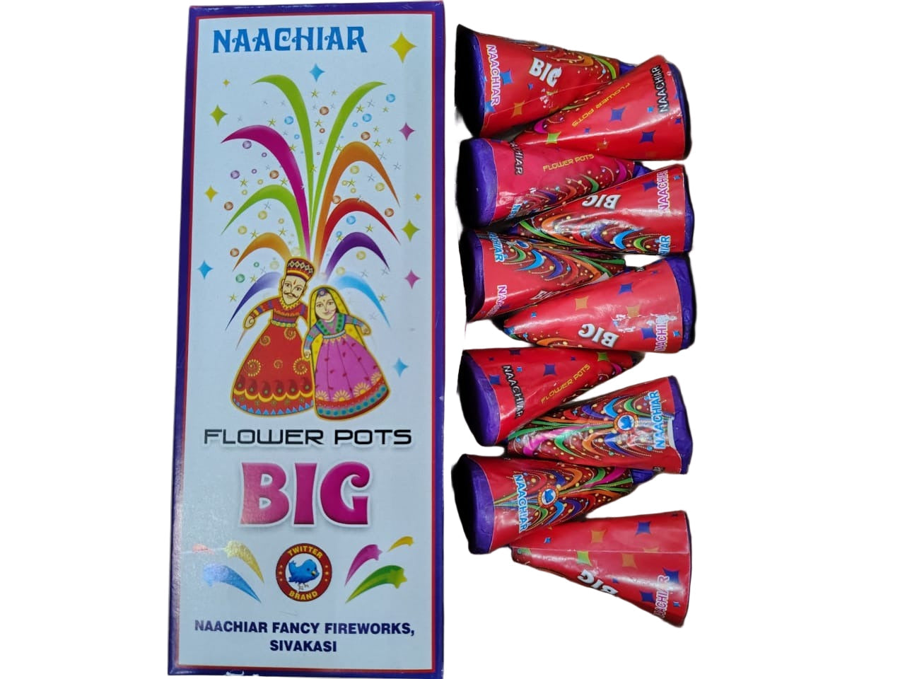 2B) Flower pot big Premium