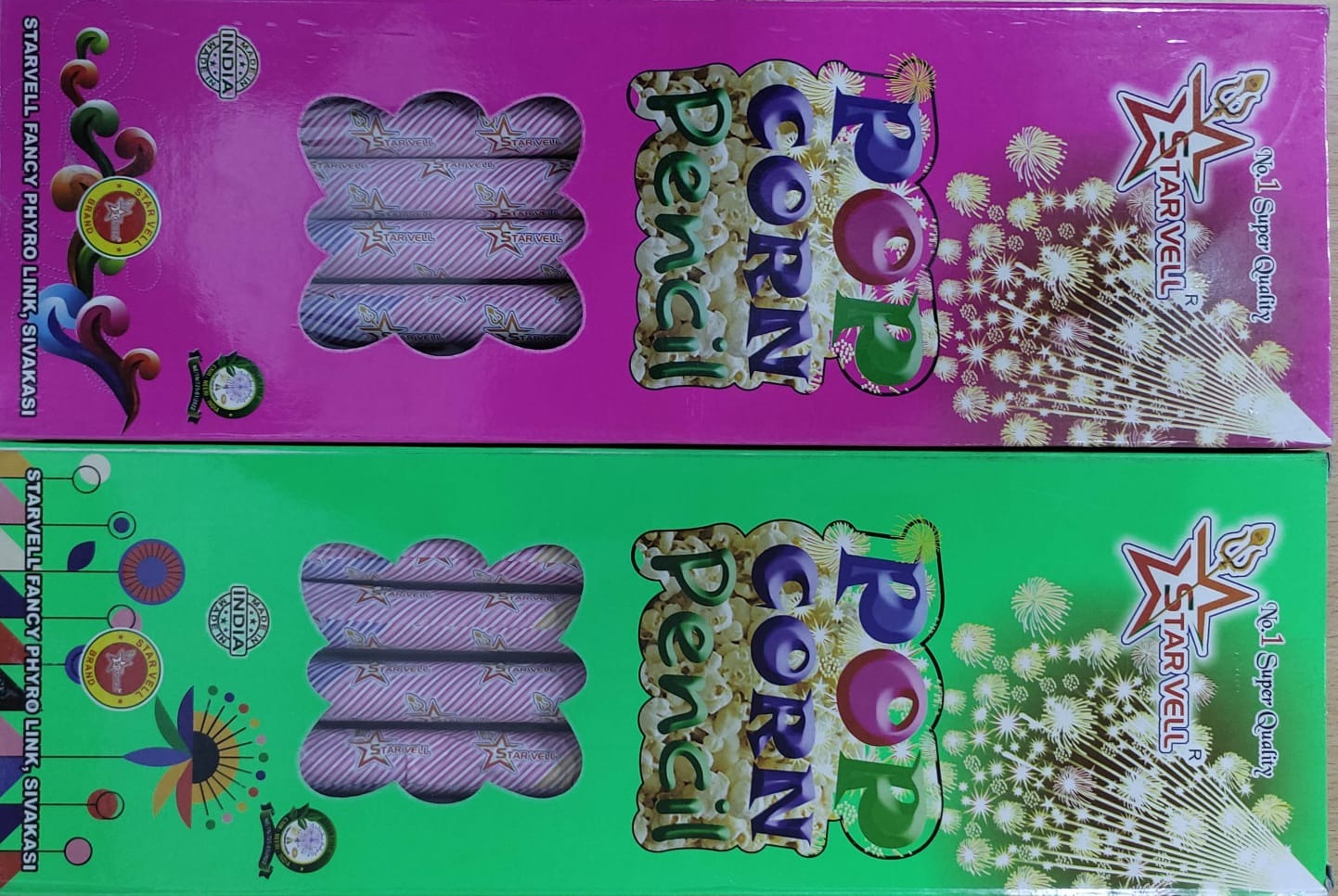3G) Popcorn Penil/Water Falls Pencil