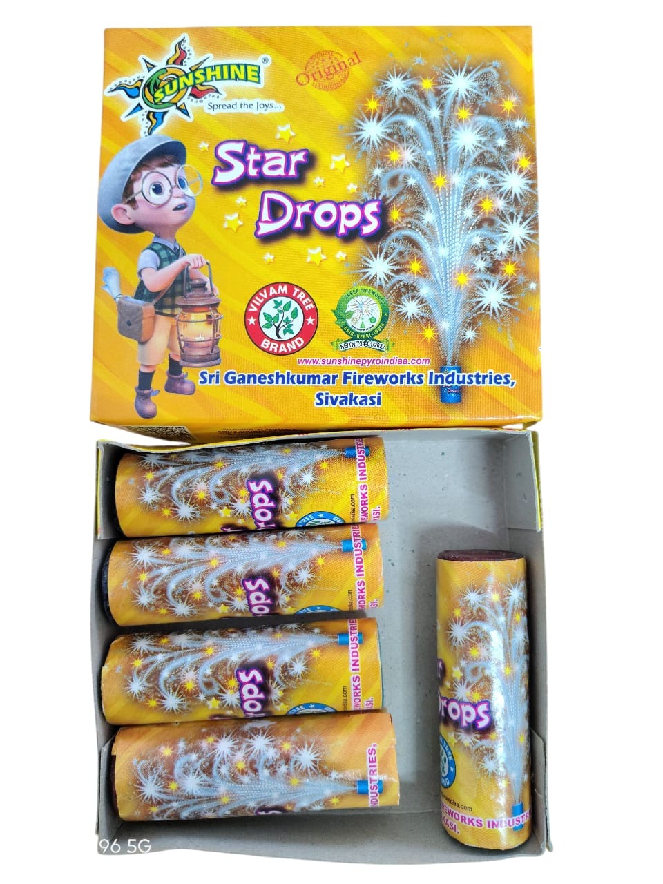 5A) Star Drops (5 Pcs)