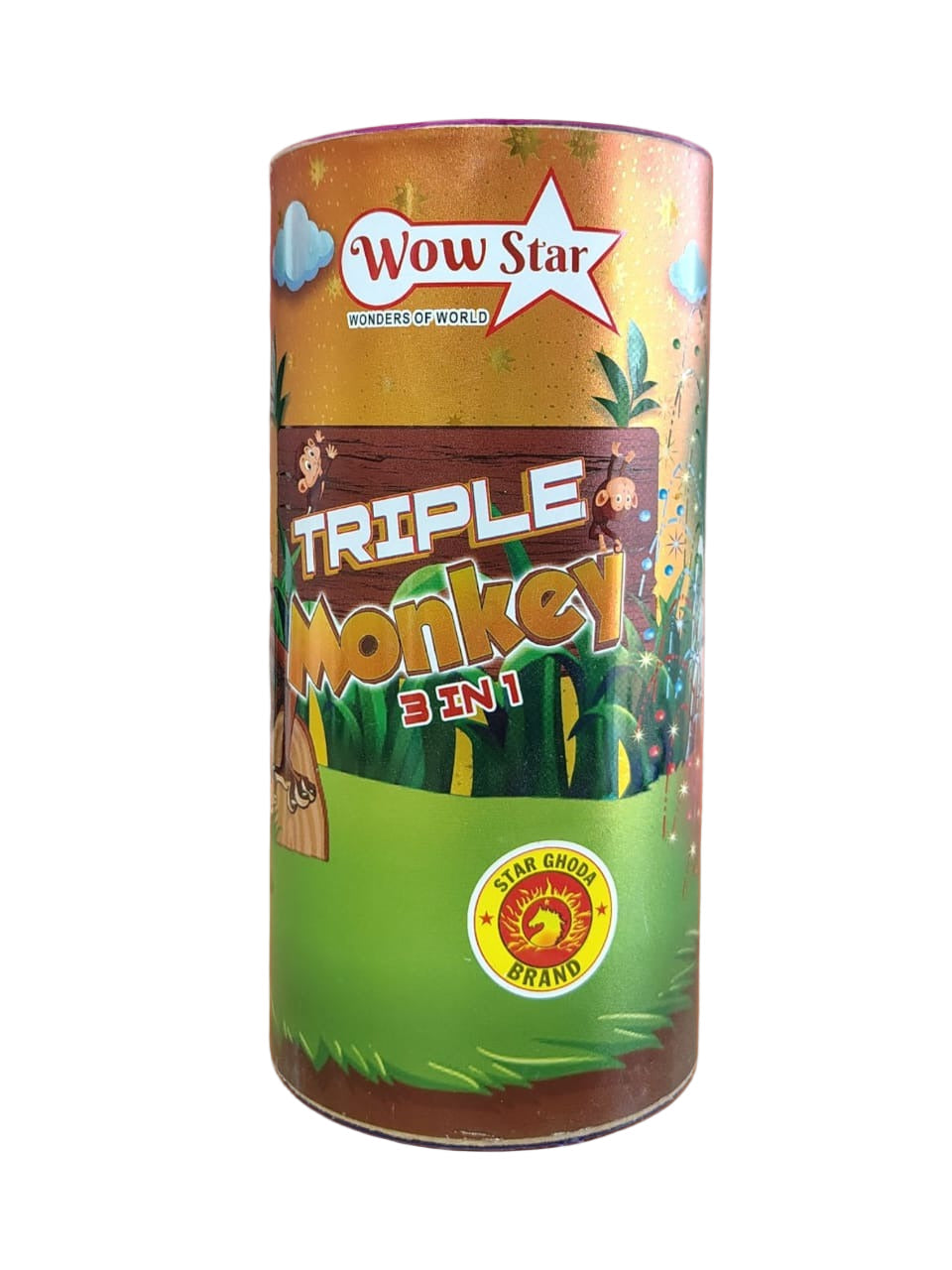 5Q) Triple Monkey